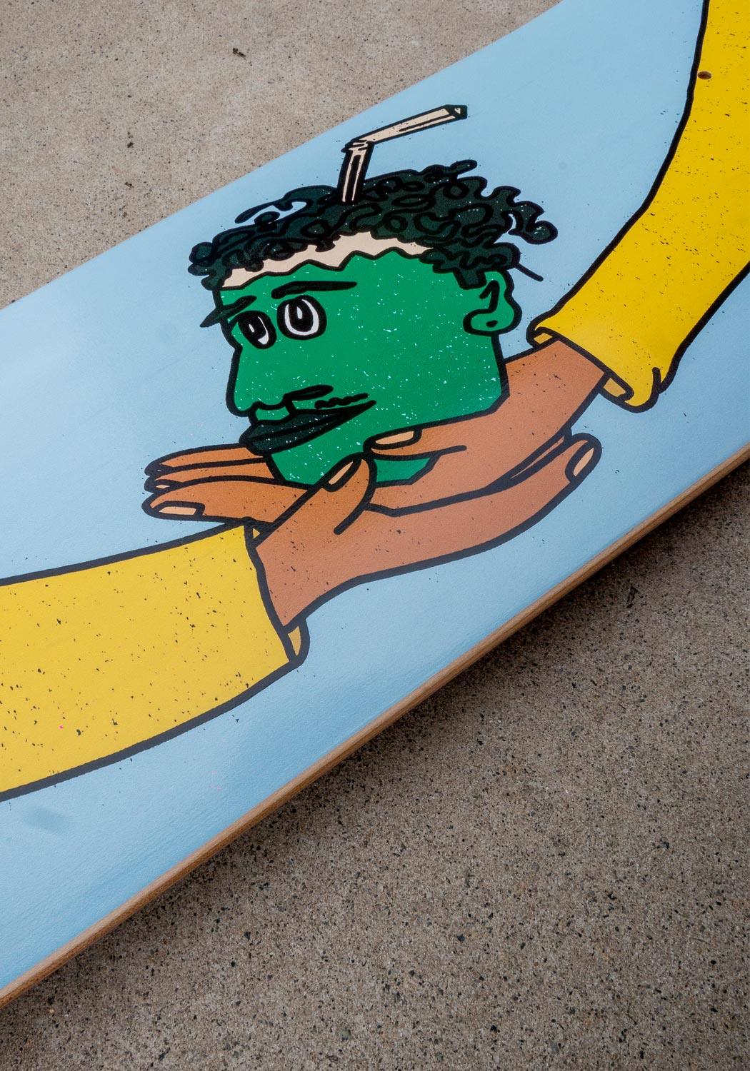 Shape Maple Future "Caras" J.N. 8.25" - Future Skateboards