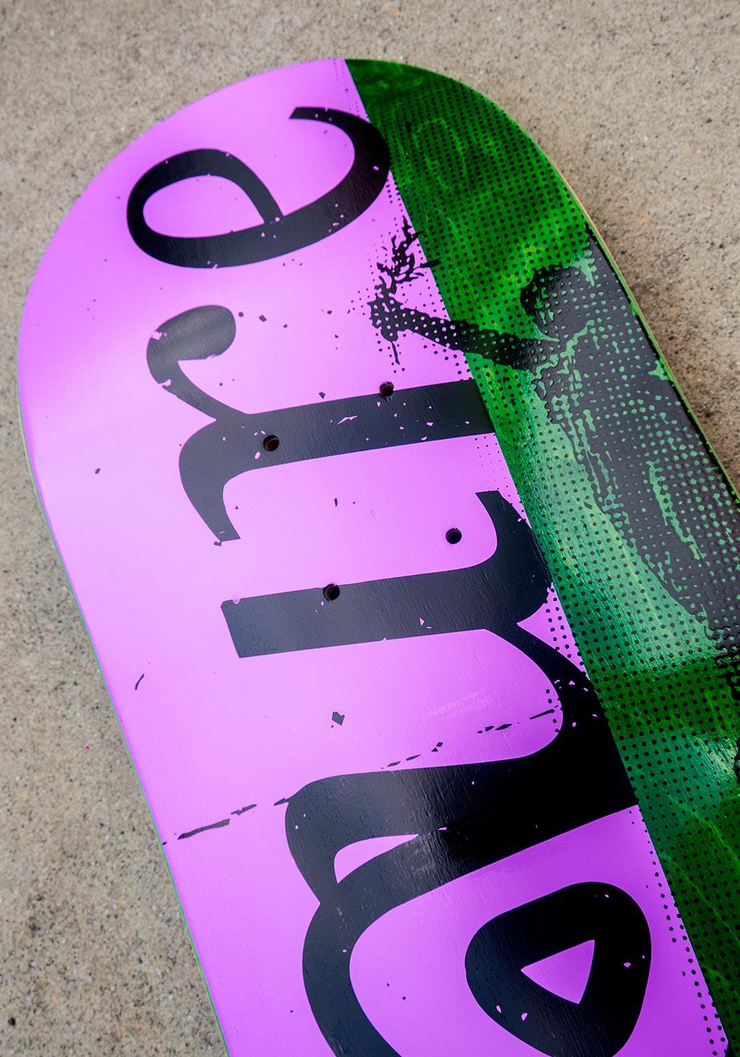 Shape Maple Future Iconic Purple 8.25" - Future Skateboards