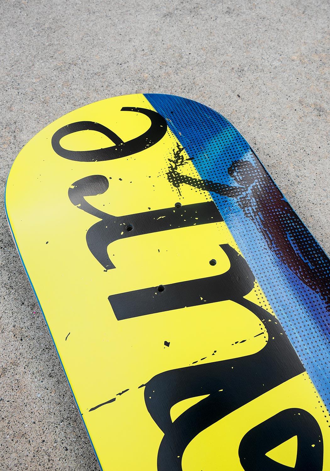 Shape Maple Future Iconic Yellow 8.1" - Future Skateboards