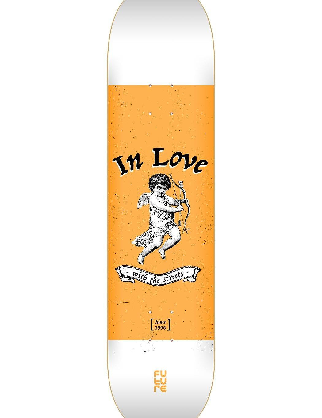 Shape Maple Future In Love Orange 8.0" - Future Skateboards