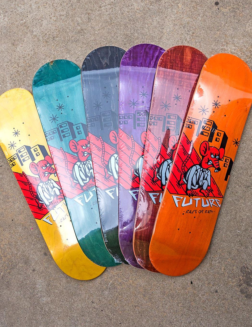 Shape Maple Future Race of Rats 8.3 8.375x32" - Future Skateboards