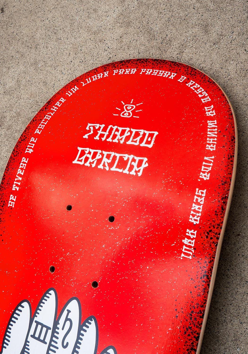 Shape Maple Thiago Tattoo Mão 8.5" - Future Skateboards